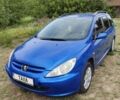 Синий Пежо 307, объемом двигателя 1.6 л и пробегом 360 тыс. км за 3800 $, фото 1 на Automoto.ua