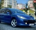 Синий Пежо 307, объемом двигателя 2 л и пробегом 160 тыс. км за 3850 $, фото 1 на Automoto.ua