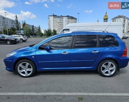 Пежо 307 2006 в Ивано-Франковске на Automoto.ua Синий Пежо 307, объемом двигателя 2 л и пробегом 159 тыс. км за 3700 $, фото 4 на Automoto.ua