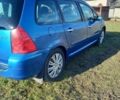 Синій Пежо 307, об'ємом двигуна 1.56 л та пробігом 335 тис. км за 4500 $, фото 8 на Automoto.ua