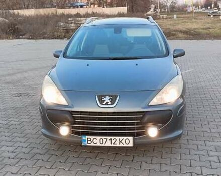 Синій Пежо 307, об'ємом двигуна 1.6 л та пробігом 252 тис. км за 5199 $, фото 1 на Automoto.ua