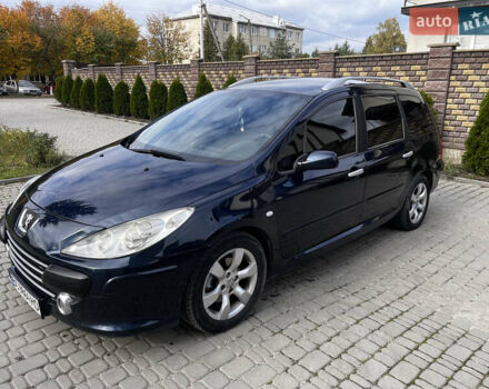 Синий Пежо 307, объемом двигателя 1.56 л и пробегом 300 тыс. км за 4350 $, фото 14 на Automoto.ua