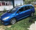 Синий Пежо 307, объемом двигателя 1.6 л и пробегом 286 тыс. км за 4500 $, фото 1 на Automoto.ua