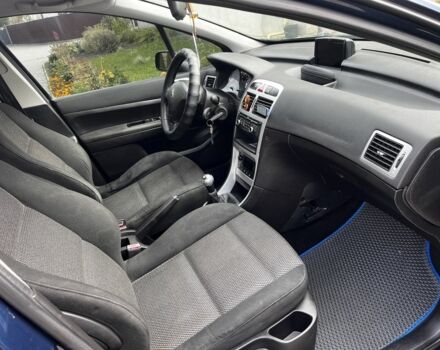 Синий Пежо 307, объемом двигателя 1.6 л и пробегом 300 тыс. км за 4350 $, фото 17 на Automoto.ua