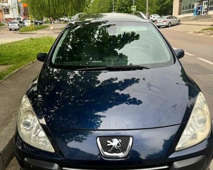 Синий Пежо 307, объемом двигателя 1.6 л и пробегом 290 тыс. км за 4600 $, фото 4 на Automoto.ua