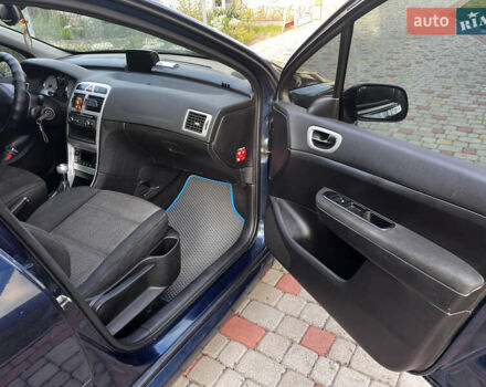 Синий Пежо 307, объемом двигателя 1.56 л и пробегом 297 тыс. км за 4500 $, фото 14 на Automoto.ua