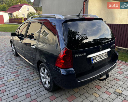 Синий Пежо 307, объемом двигателя 1.56 л и пробегом 297 тыс. км за 4500 $, фото 8 на Automoto.ua
