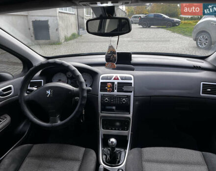 Синий Пежо 307, объемом двигателя 1.56 л и пробегом 300 тыс. км за 4350 $, фото 25 на Automoto.ua