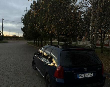 Синій Пежо 307, об'ємом двигуна 1.59 л та пробігом 361 тис. км за 3500 $, фото 3 на Automoto.ua