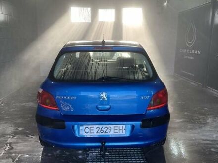 Синий Пежо 307, объемом двигателя 1.59 л и пробегом 255 тыс. км за 2950 $, фото 1 на Automoto.ua