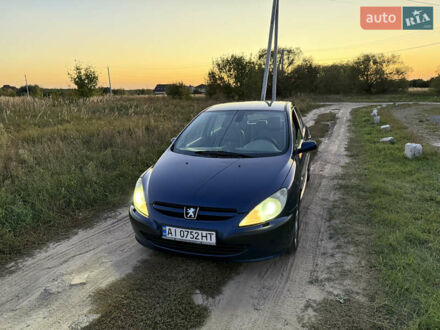 Синій Пежо 307, об'ємом двигуна 2 л та пробігом 289 тис. км за 3100 $, фото 1 на Automoto.ua