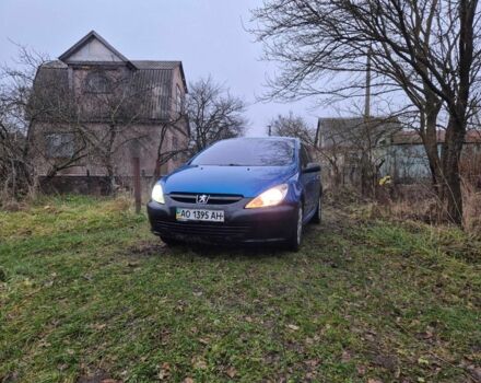 Синий Пежо 307, объемом двигателя 1.4 л и пробегом 286 тыс. км за 1950 $, фото 1 на Automoto.ua