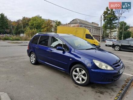 Пежо 307 2002 в Полтаве на Automoto.ua Синий Пежо 307, объемом двигателя 2 л и пробегом 450 тыс. км за 3200 $, фото 1 на Automoto.ua
