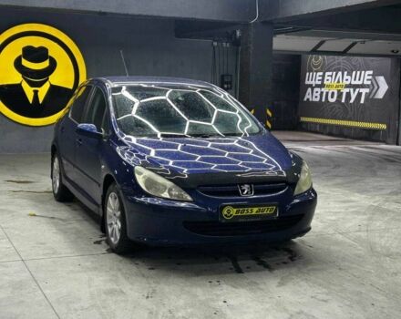 Синій Пежо 307, об'ємом двигуна 2 л та пробігом 260 тис. км за 3900 $, фото 1 на Automoto.ua