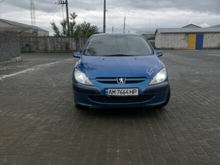 Синій Пежо 307, об'ємом двигуна 1.6 л та пробігом 380 тис. км за 1750 $, фото 1 на Automoto.ua