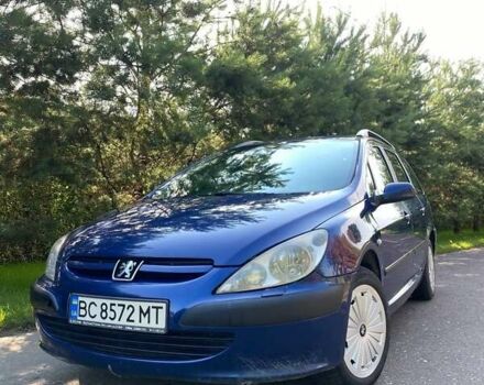 Синій Пежо 307, об'ємом двигуна 1.59 л та пробігом 377 тис. км за 2600 $, фото 1 на Automoto.ua