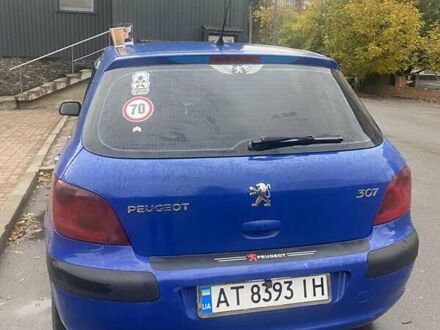 Синій Пежо 307, об'ємом двигуна 1.59 л та пробігом 370 тис. км за 3700 $, фото 1 на Automoto.ua