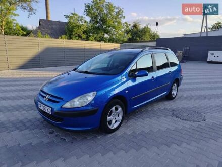 Пежо 307 2003 в Рокитном на Automoto.ua Синий Пежо 307, объемом двигателя 2 л и пробегом 296 тыс. км за 3300 $, фото 1 на Automoto.ua