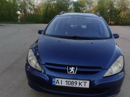 Пежо 307 2003 у Богуславе на Automoto.ua Синій Пежо 307, об'ємом двигуна 1.6 л та пробігом 303 тис. км за 3150 $, фото 1 на Automoto.ua