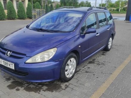 Пежо 307 2003 в Мироновке на Automoto.ua Синий Пежо 307, объемом двигателя 1.6 л и пробегом 306 тыс. км за 2700 $, фото 1 на Automoto.ua