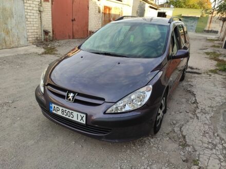 Синій Пежо 307, об'ємом двигуна 2 л та пробігом 466 тис. км за 3400 $, фото 1 на Automoto.ua