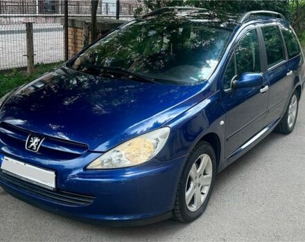 Синій Пежо 307, об'ємом двигуна 1.6 л та пробігом 325 тис. км за 2773 $, фото 1 на Automoto.ua