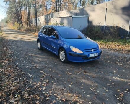 Синій Пежо 307, об'ємом двигуна 2 л та пробігом 260 тис. км за 1699 $, фото 1 на Automoto.ua