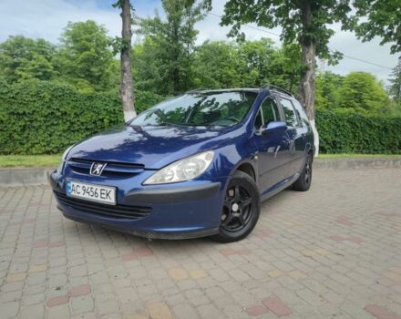 Синий Пежо 307, объемом двигателя 1.6 л и пробегом 267 тыс. км за 4100 $, фото 1 на Automoto.ua