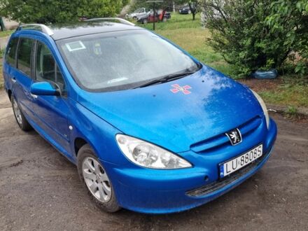 Пежо 307 2003 у Синельниковом на Automoto.ua Синій Пежо 307, об'ємом двигуна 2 л та пробігом 350 тис. км за 1500 $, фото 1 на Automoto.ua