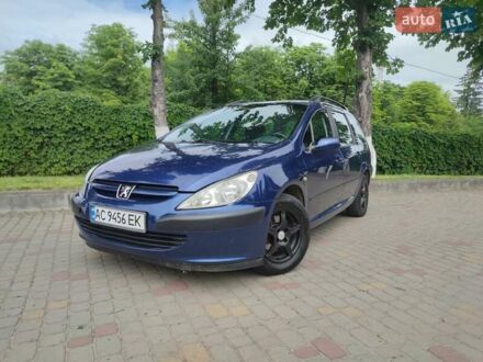 Пежо 307 2003 в Луцке на Automoto.ua Синий Пежо 307, объемом двигателя 1.59 л и пробегом 267 тыс. км за 4100 $, фото 1 на Automoto.ua