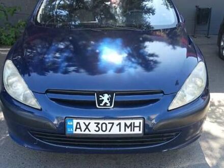 Синій Пежо 307, об'ємом двигуна 2 л та пробігом 435 тис. км за 2800 $, фото 1 на Automoto.ua