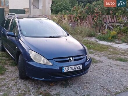 Пежо 307 2003 в Ивано-Франковске на Automoto.ua Синий Пежо 307, объемом двигателя 2 л и пробегом 455 тыс. км за 3200 $, фото 1 на Automoto.ua