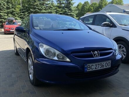 Синий Пежо 307, объемом двигателя 2 л и пробегом 211 тыс. км за 4800 $, фото 1 на Automoto.ua