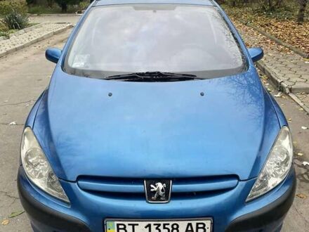Синій Пежо 307, об'ємом двигуна 1.6 л та пробігом 150 тис. км за 4900 $, фото 1 на Automoto.ua