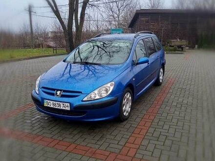 Синій Пежо 307, об'ємом двигуна 1.6 л та пробігом 210 тис. км за 2999 $, фото 1 на Automoto.ua