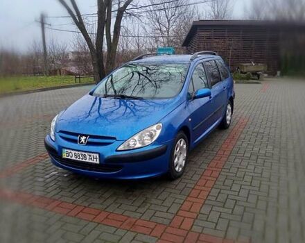 Синій Пежо 307, об'ємом двигуна 1.6 л та пробігом 210 тис. км за 2999 $, фото 1 на Automoto.ua