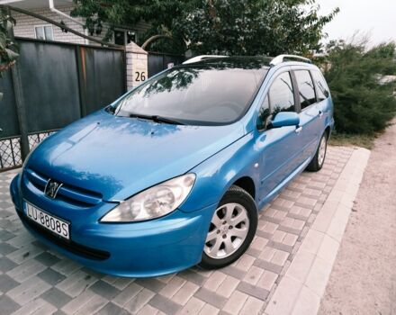 Синий Пежо 307, объемом двигателя 2 л и пробегом 285 тыс. км за 1999 $, фото 1 на Automoto.ua