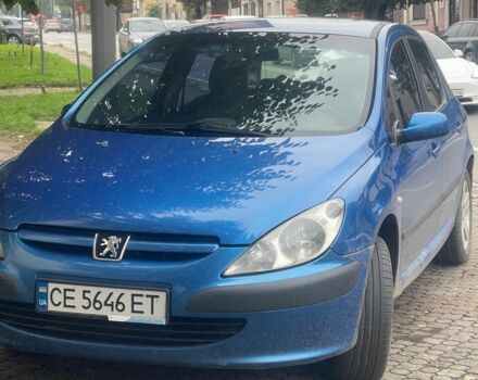 Синий Пежо 307, объемом двигателя 1.6 л и пробегом 262 тыс. км за 2750 $, фото 1 на Automoto.ua