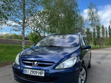 Пежо 307 2004 у Шишаках на Automoto.ua Синій Пежо 307, об'ємом двигуна 1.6 л та пробігом 317 тис. км за 3500 $, фото 1 на Automoto.ua