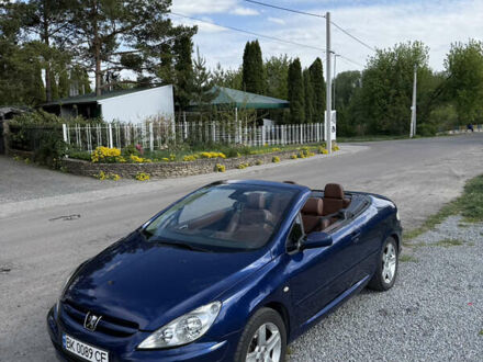 Синій Пежо 307, об'ємом двигуна 2 л та пробігом 227 тис. км за 4800 $, фото 1 на Automoto.ua