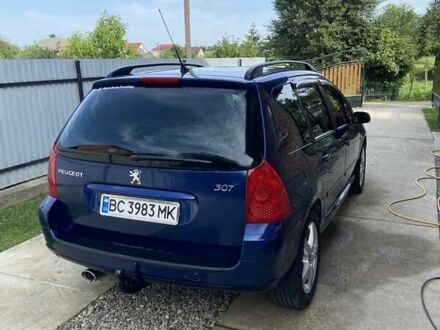 Пежо 307 2005 в Жидачов на Automoto.ua Синий Пежо 307, объемом двигателя 1.59 л и пробегом 230 тыс. км за 4300 $, фото 1 на Automoto.ua