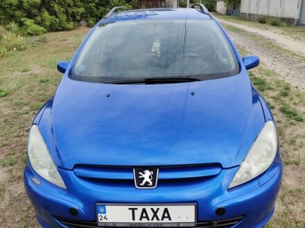 Пежо 307 2005 в Черкассах на Automoto.ua Синий Пежо 307, объемом двигателя 1.6 л и пробегом 360 тыс. км за 3500 $, фото 1 на Automoto.ua