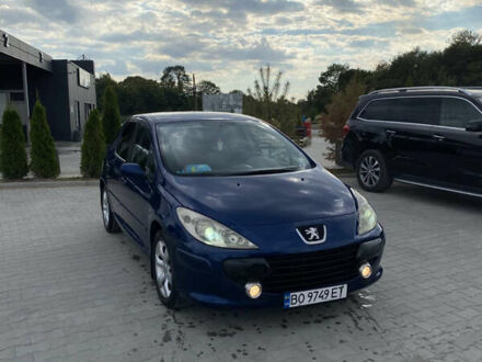 Синій Пежо 307, об'ємом двигуна 2 л та пробігом 270 тис. км за 3100 $, фото 1 на Automoto.ua