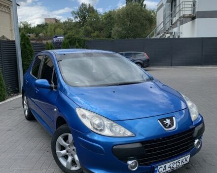Синий Пежо 307, объемом двигателя 2 л и пробегом 213 тыс. км за 2999 $, фото 1 на Automoto.ua