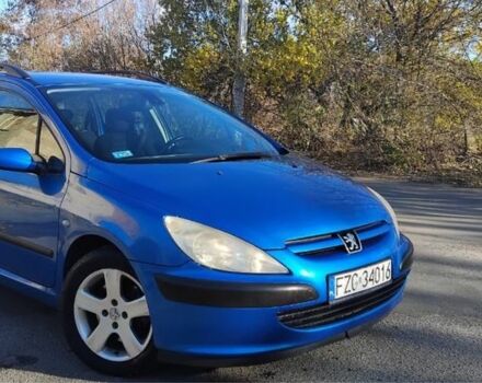 Синий Пежо 307, объемом двигателя 2 л и пробегом 3 тыс. км за 2050 $, фото 1 на Automoto.ua