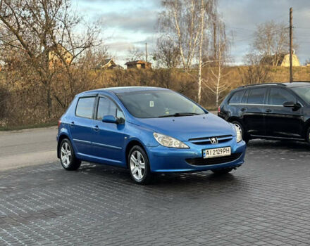 Синій Пежо 307, об'ємом двигуна 2 л та пробігом 239 тис. км за 3800 $, фото 1 на Automoto.ua
