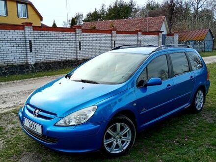 Пежо 307 2005 в Черкассах на Automoto.ua Синий Пежо 307, объемом двигателя 16 л и пробегом 348 тыс. км за 4200 $, фото 1 на Automoto.ua