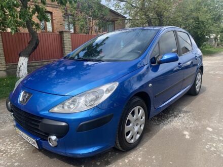 Пежо 307 2006 у Вінниці на Automoto.ua Синій Пежо 307, об'ємом двигуна 1.6 л та пробігом 142 тис. км за 4900 $, фото 1 на Automoto.ua