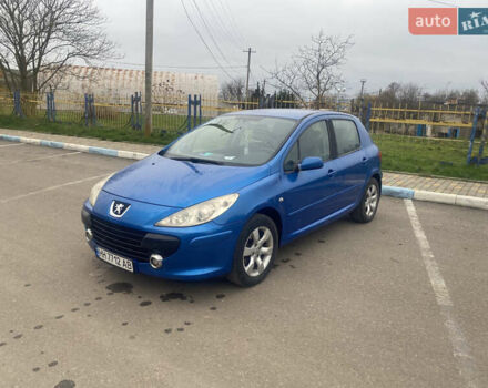 Синій Пежо 307, об'ємом двигуна 2 л та пробігом 246 тис. км за 4500 $, фото 1 на Automoto.ua