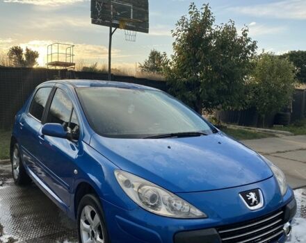 Синий Пежо 307, объемом двигателя 2 л и пробегом 234 тыс. км за 4750 $, фото 1 на Automoto.ua